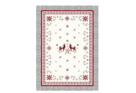 Geschirrtuch 50 x 70 cm Vallee lin rouge