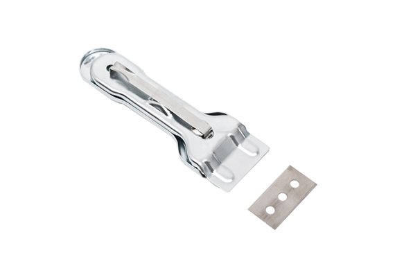 Glaskeramikschaber Inox 14 cm