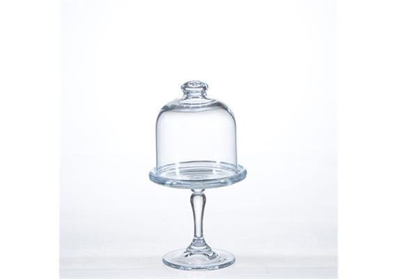 Glocke a. Fuss Mini Patisserie H 19cm 10cmØ