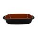 Grill me Grill- und Backofenform, eckig, schwarz,37 x 23 cm