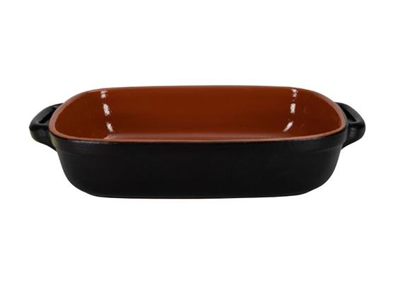 Grill me Grill- und Backofenform, eckig, schwarz,37 x 23 cm