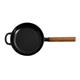 Gussbratpfanne "Medium", Gusseisen, schwarz mit Holzgriff, Ø 20cm