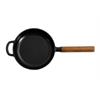 Gussbratpfanne "Medium", Gusseisen, schwarz mit Holzgriff, Ø 20cm
