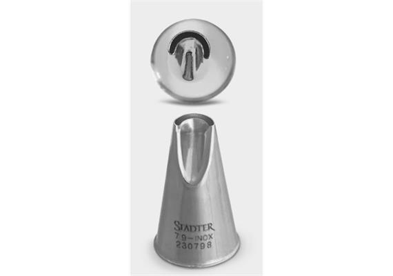 Halbrundtülle #81/5mm Halbrundtülle #81/5mm