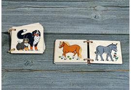 Holzbilderbuch Bauernhoftiere