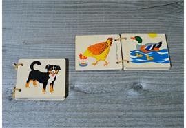 Holzbilderbuch Haustiere mittel