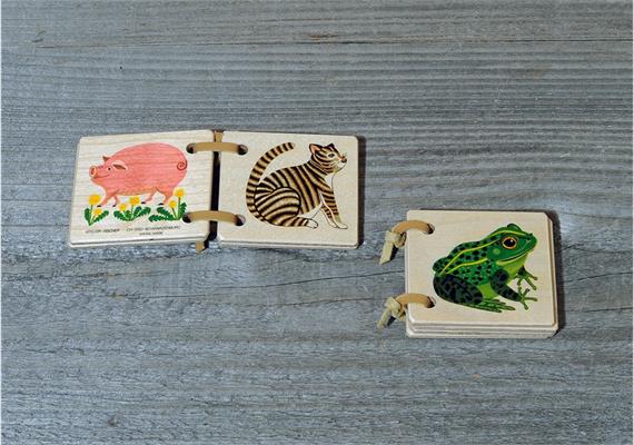 Holzbilderbuch Kleintiere mini