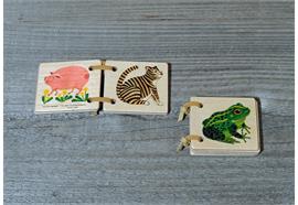 Holzbilderbuch Kleintiere mini