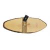 Holzbrett oval 30x15 cm