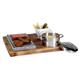 Hot Stone Set, 6-teilig, Pinie, 29.5 x 30 x 3cm