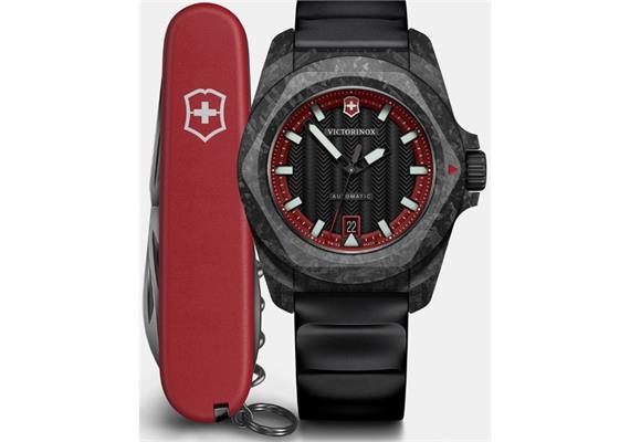 I.N.O.X. Auto LE 41, BLK, BLK dial, BLK rubber str