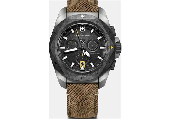 I.N.O.X. Chrono 43, SIR, BLK dial, BRN structured