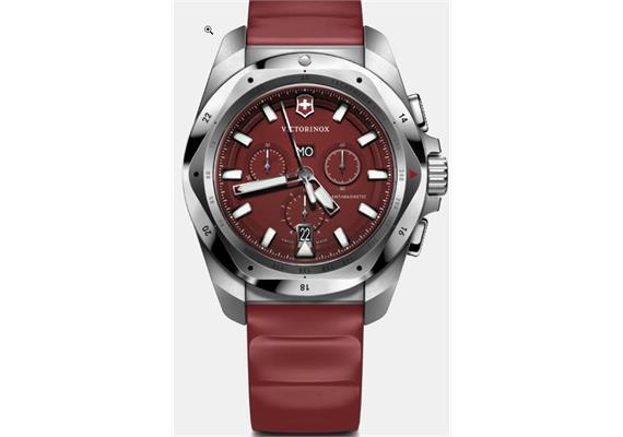 I.N.O.X. Chrono 43, SIR, RED dial, RED rubber str I.N.O.X. Chrono 43, SIR, RED dial, RED rubber str