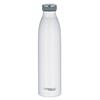 Isolier-Trinkflasche Edelstahl weiss 0.75l