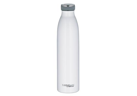 Isolier-Trinkflasche Edelstahl weiss 0.75l