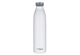 Isolier-Trinkflasche Edelstahl weiss 0.75l