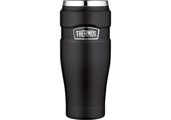 Isoliertrinkbecher Stainless King schwarz 0.47l