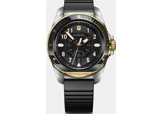Journey 1884 43, 3N 2T, BLK dial, BLK rubber str