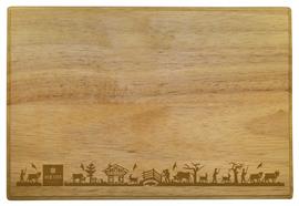 Käsebrett Dekor Poya 28x19 cm