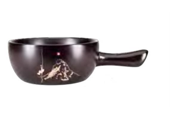 Käsefondue-Caquelon Bergsteiger 22 cm schwarz Käsefondue-Caquelon Bergsteiger 22 cm schwarz