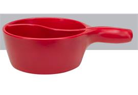 Käsefondue-Caquelon Rössler Cadeaux rot