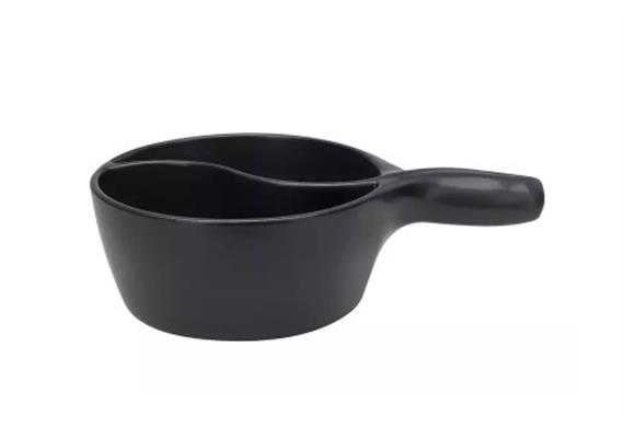 Käsefondue-Caquelon Rössler Cadeaux schwarz