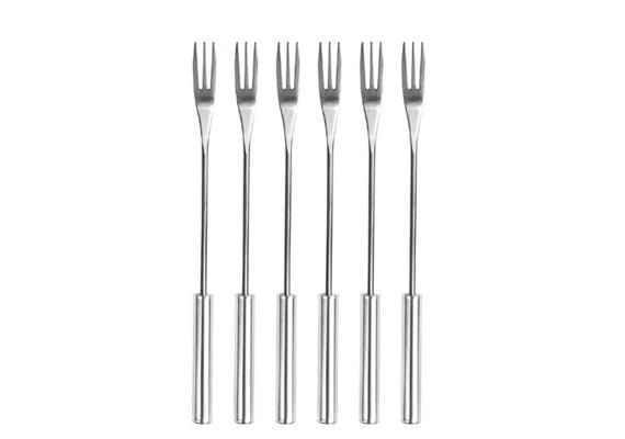Käsefondue - Gabeln "Massiv", Edelstahlgriff, 6 Stk. Käsefondue - Gabeln "Massiv", Edelstahlgriff, 6 Stk.
