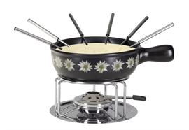 Käsefondue-Set Edelweiss Band 9-teilig