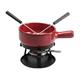 Käsefondue-Set " Sfumato", 5-teilig Ø 16 cm rot