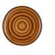 Käsefondue-Teller Porto braun gestreift Ø 20 cm