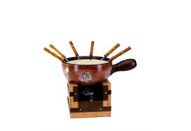 Käsefondueset Rustico Puderzucker 9teilig