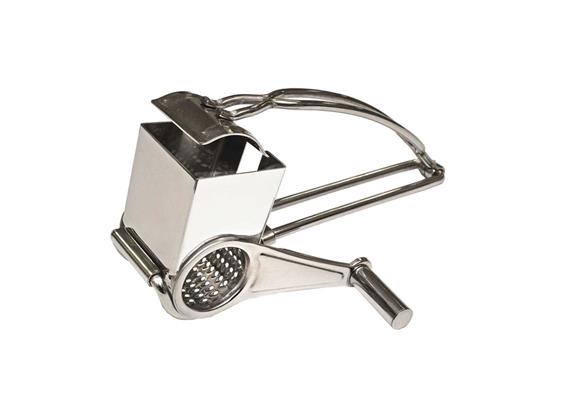 Käsereibe aus Chromstahl