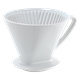 Kaffeefilter Grösse 4 Keramik weiss ø 14x10.5 cm cilio