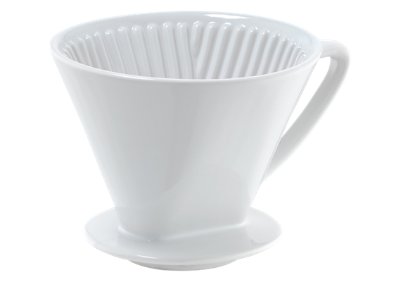 Kaffeefilter Grösse 4 Keramik weiss ø 14x10.5 cm cilio