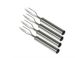 Kartoffelgabeln Inox, 4Stk