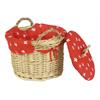 Kartoffelkorb "Schweizerkreuz"rot