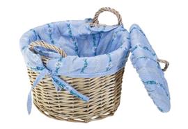 Kartoffelkorb "Sennenlook" blau