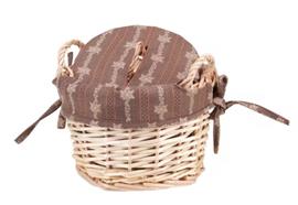 Kartoffelkorb "Sennenlook" braun