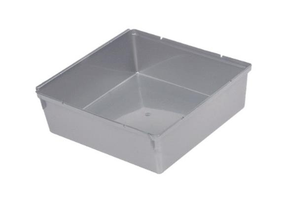KEEEPER Schubladeneinteiler silber 15x15x5 cm