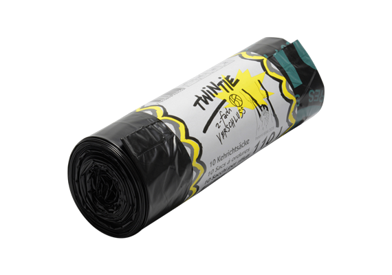 Kehrichtsack Twin Tie OKS 110 l 10 Stück