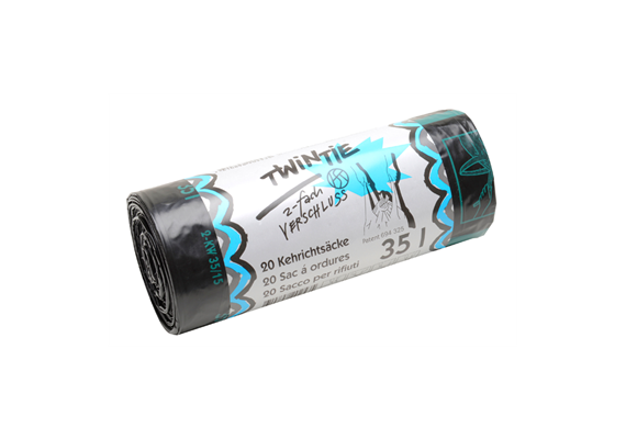 Kehrichtsack Twin Tie OKS 35 l 20 Stück
