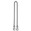 Kette Metall, silber in Blister