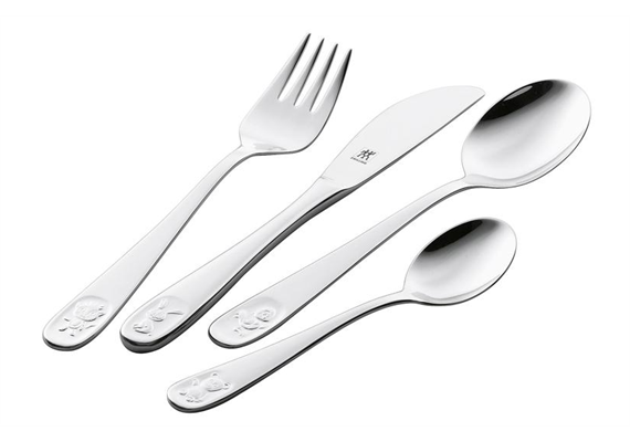 Kinderbesteck BINO 4-teilig Edelstahl Kinderbesteck BINO 4-teilig Edelstahl