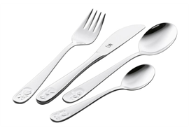 Kinderbesteck BINO 4-teilig Edelstahl