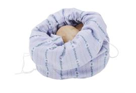 Kirschkern Kartoffeltasche "Sennenlook" blau