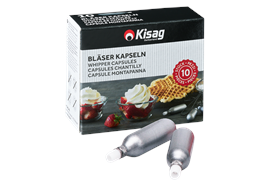 Kisag Rahmbläserkapseln 10 er