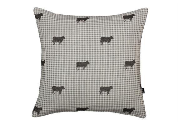 Kissen Bella grau 45x45cm