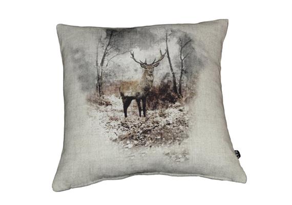 Kissen Hirsch 45x45cm