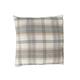 Kissen Karo grau 45x45cm