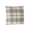 Kissen Karo grau 45x45cm